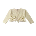 Cream Bow Cardigan