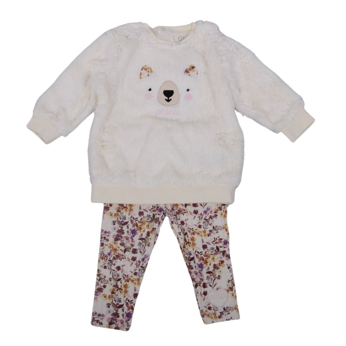 Cream & Floral 2 Piece Set