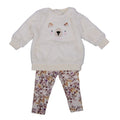Cream & Floral 2 Piece Set