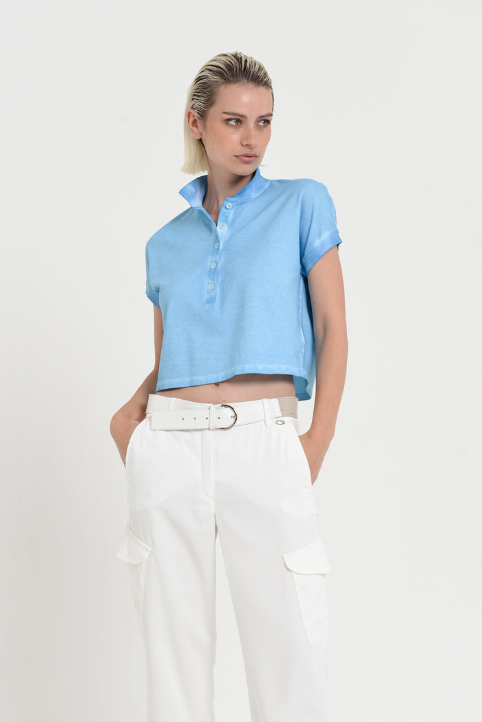 Crop Polo - Viking