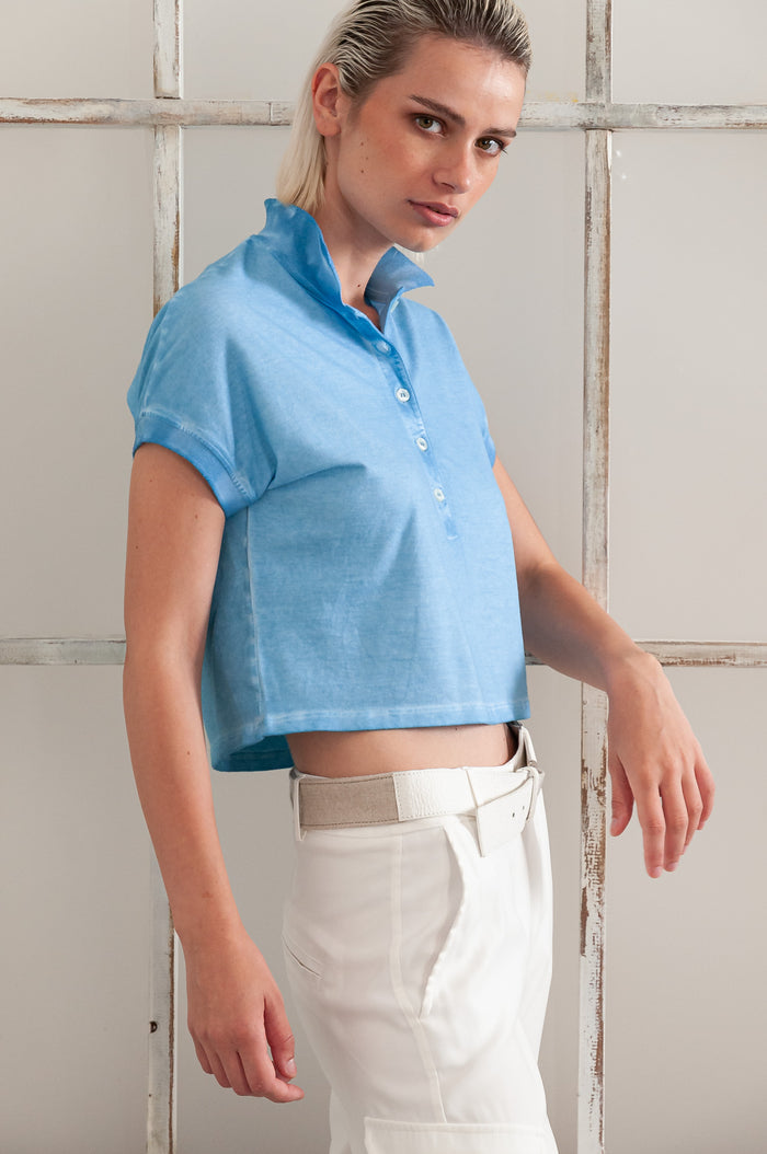 Crop Polo - Viking