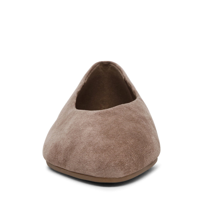 Anne Klein Dakota Suede Flat