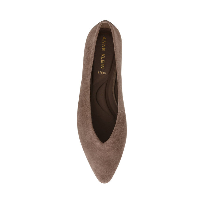 Anne Klein Dakota Suede Flat