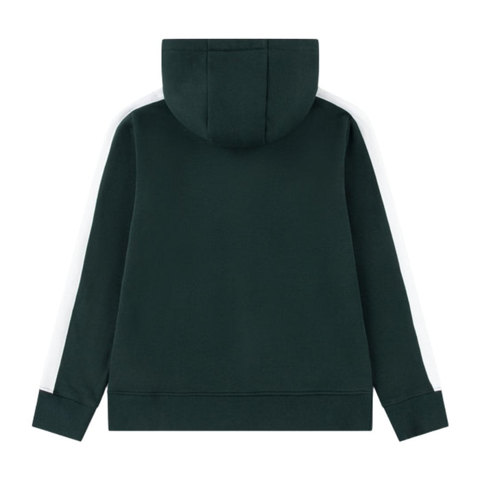 Dark Green & White Stripe Hoodie Tracksuit