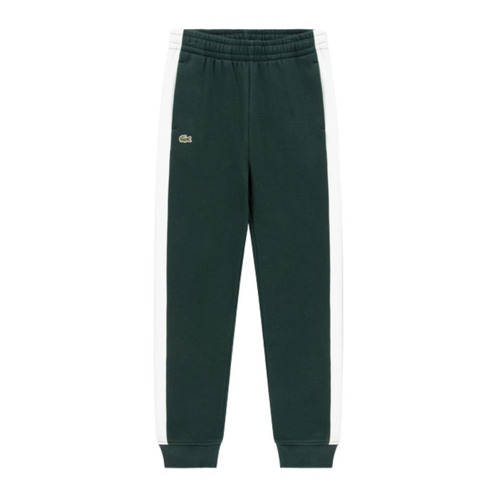 Dark Green & White Stripe Hoodie Tracksuit