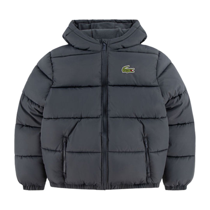 Dark Grey Puffer Jacket