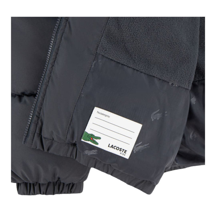 Dark Grey Puffer Jacket