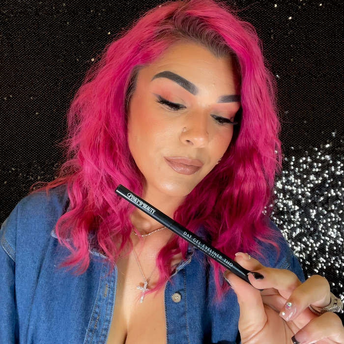 Dat Gel Eyeliner in Magic City - Black Gel Liner on Eye Waterline | Pinky B Beauty