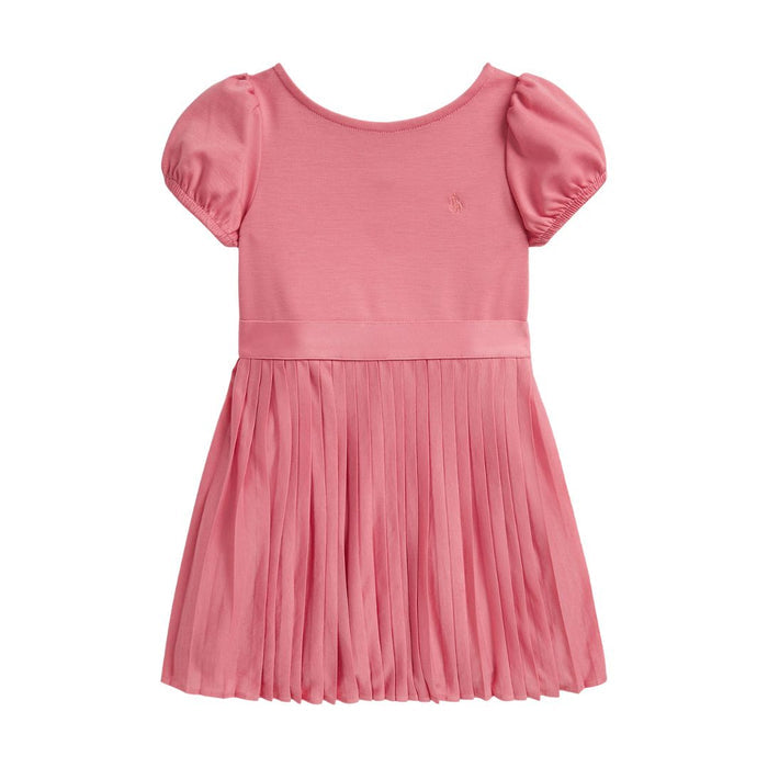 Deep Pink Pleated Dress