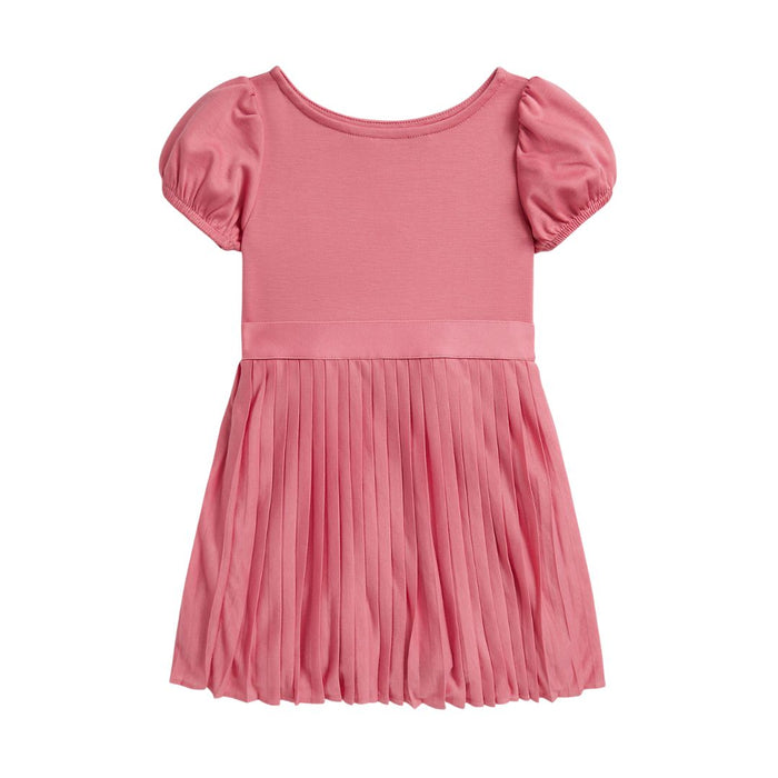 Deep Pink Pleated Dress