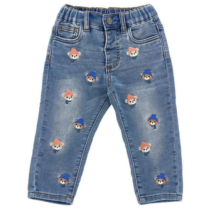 Denim Blue Bear Jeans