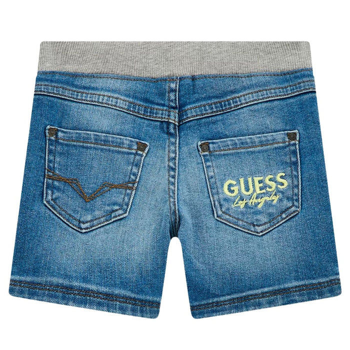Denim Logo Shorts