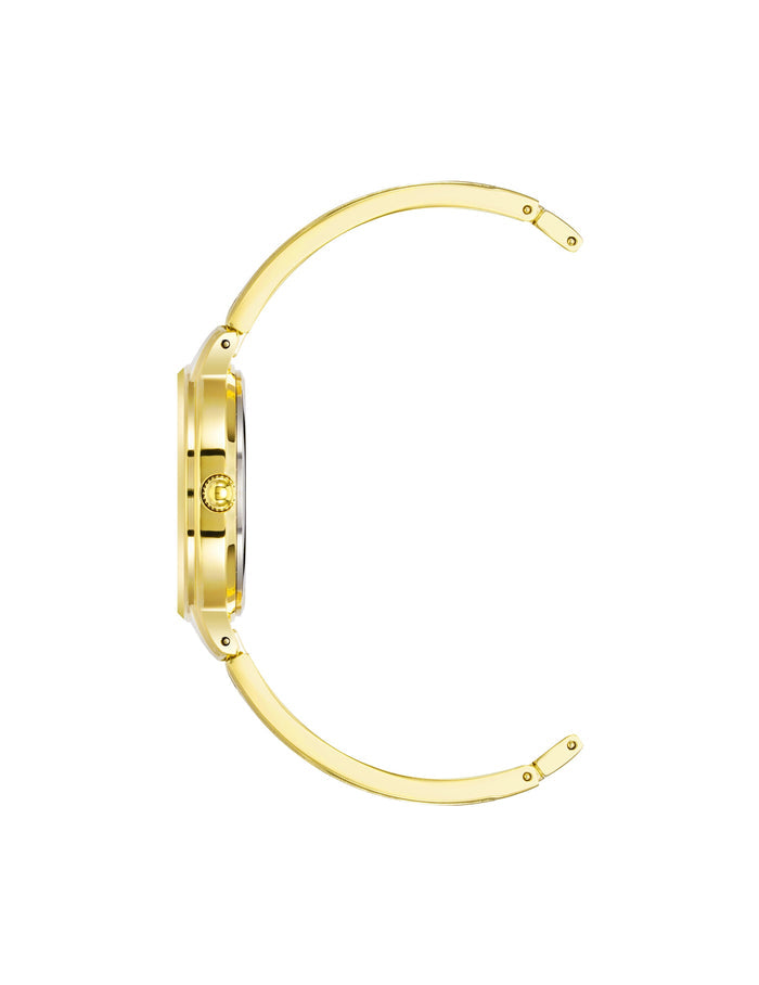 Anne Klein Diamond Accented Open Bangle Watch