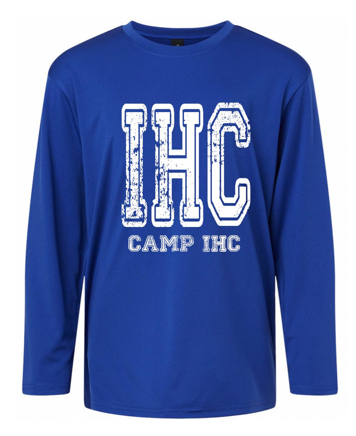 Distressed Initial Drifit Longsleeve Tee