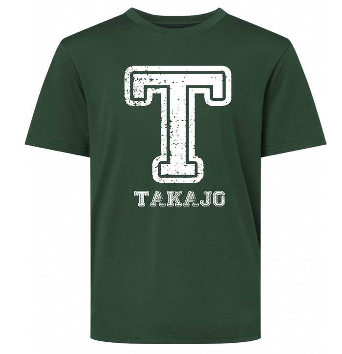 Distressed Initial Drifit Tee