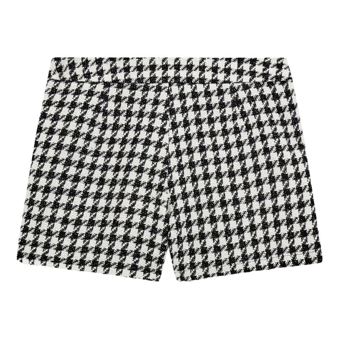 Dog Tooth Blazer & Shorts Set