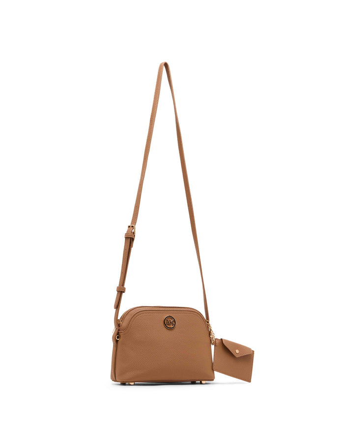 Anne Klein Dome Crossbody Bag with Detachable Card Case
