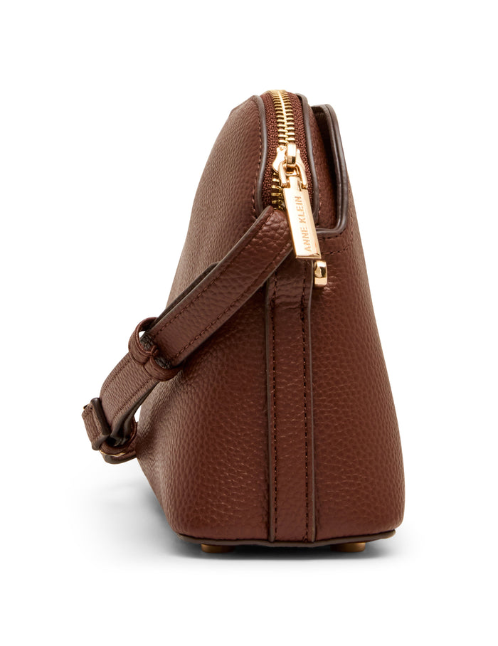 Anne Klein Dome Crossbody Bag with Detachable Card Case