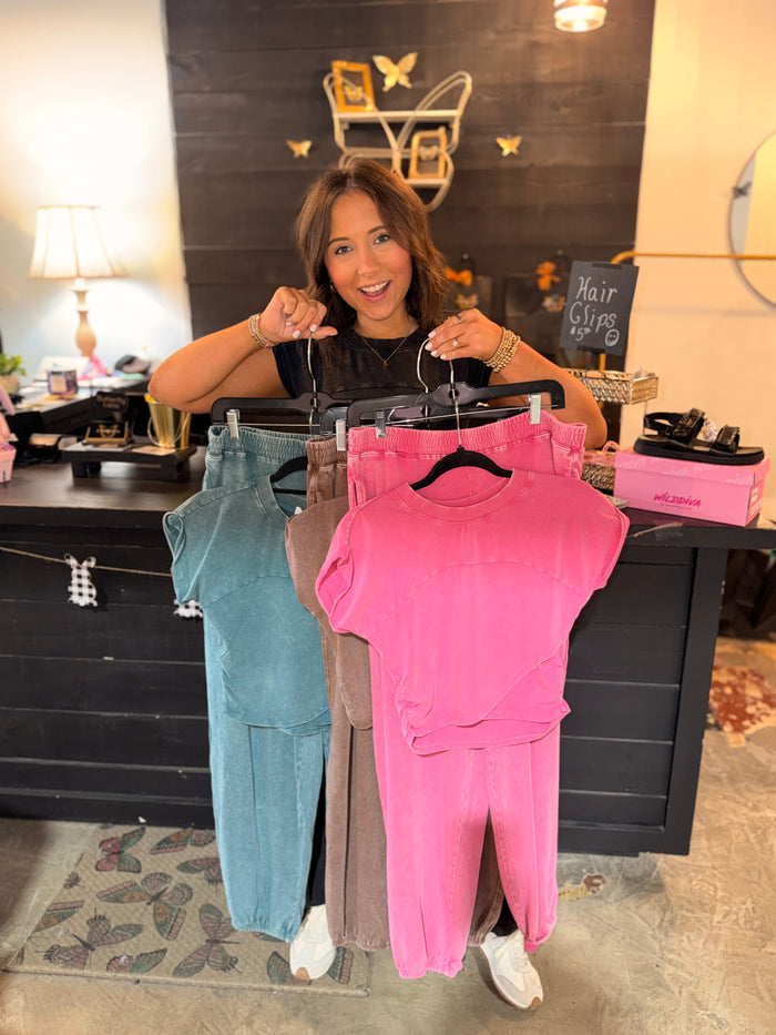 Dupe Crossover Jogger Set