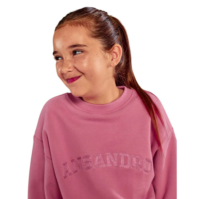 Dusty Rose Sweat Top