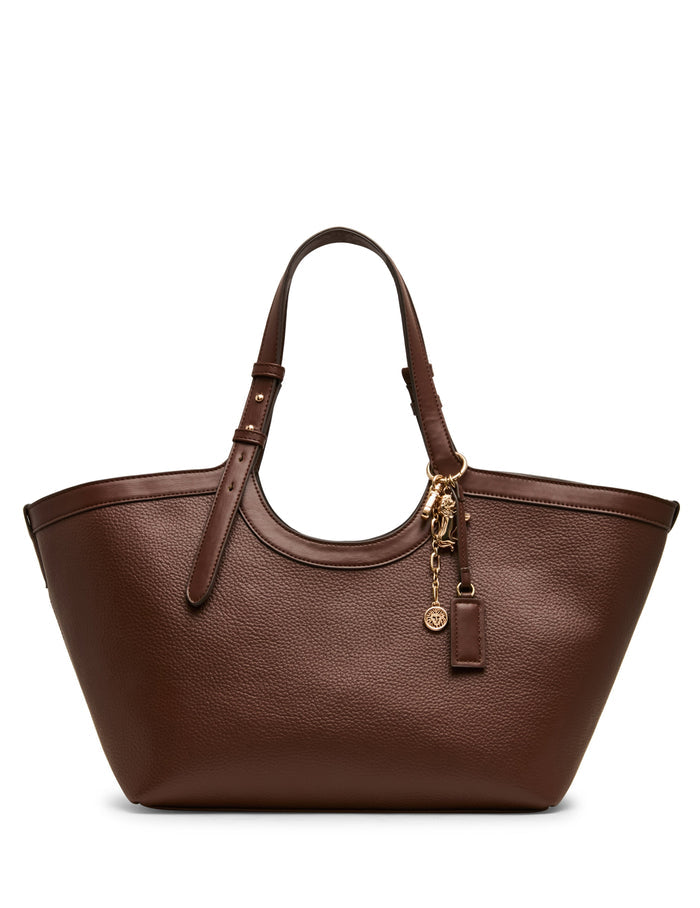 Anne Klein East West Tote Bag with Charms