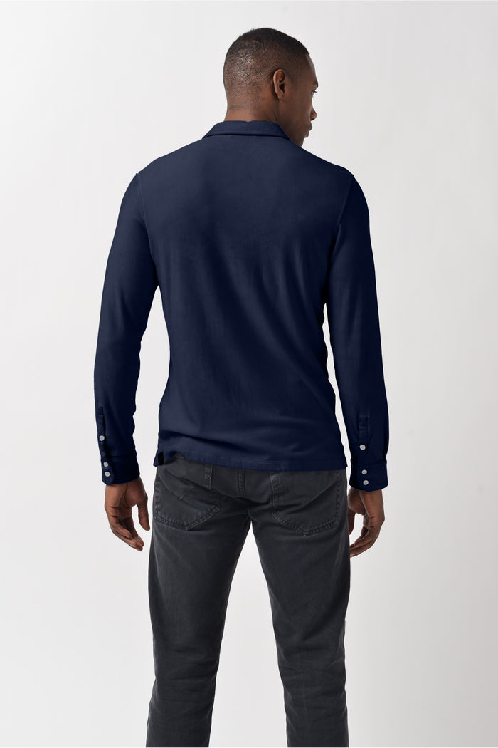 Easton Shirt Solid - Navy