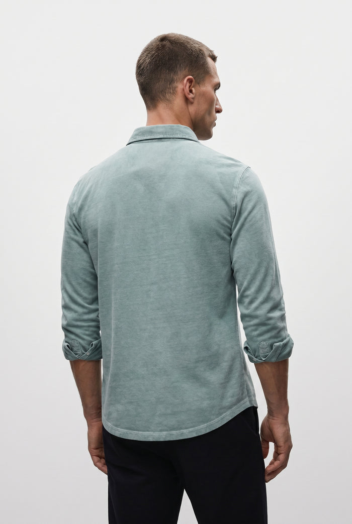 Easton Viscose Shirt - Shark