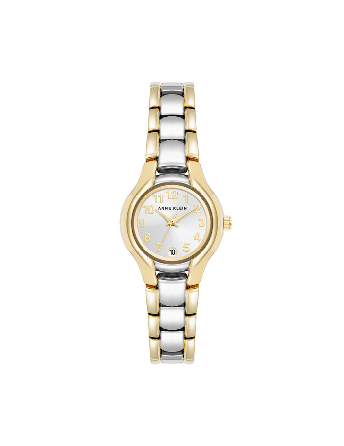 Anne Klein Two-Tone Easy-to-Read Bracelet Watch
