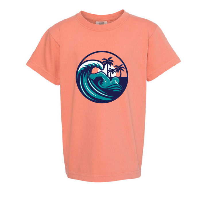 Elsmore Youth Swim Tee terrecotta