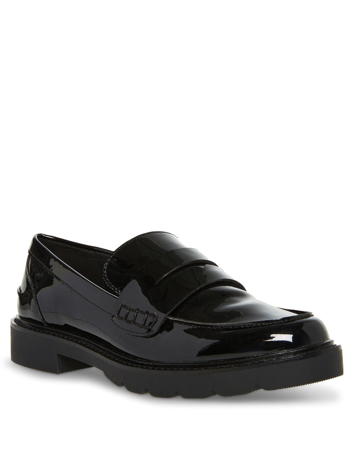 Anne Klein Black Patent Emmylou Loafer