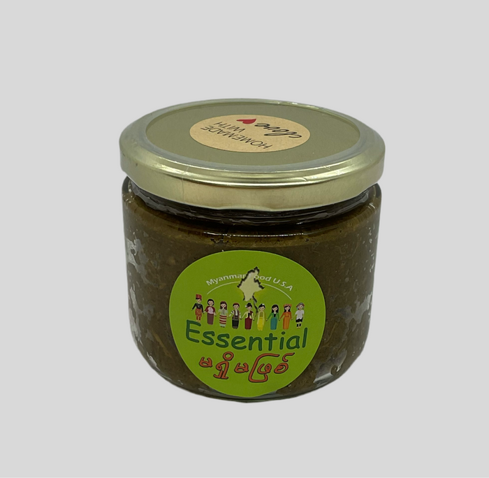Essential Homemade Tea Leaves with Louisiana Dried Shrimp (မရှိမဖြစ်) ပု ဇွန် ခြောက် လက်ဖက် (အဆိမ့်)