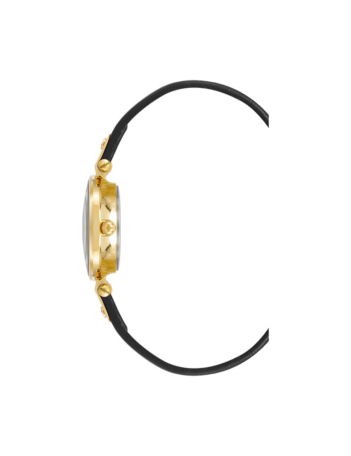 Anne Klein Essential Leather Strap Watch
