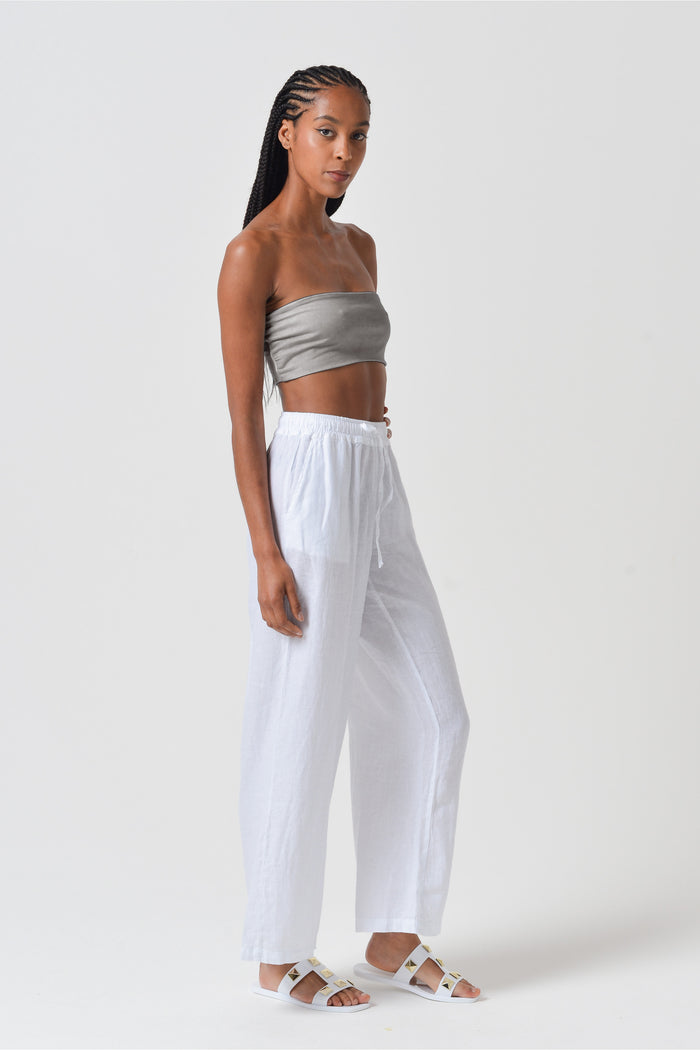 Essential Viscose Bandeau - Steel