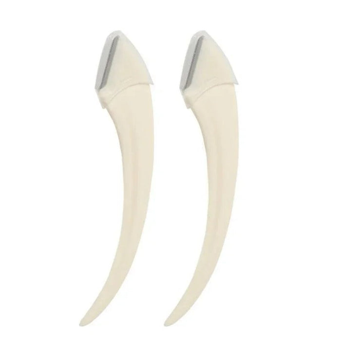 White / 2pcEyebrow knife