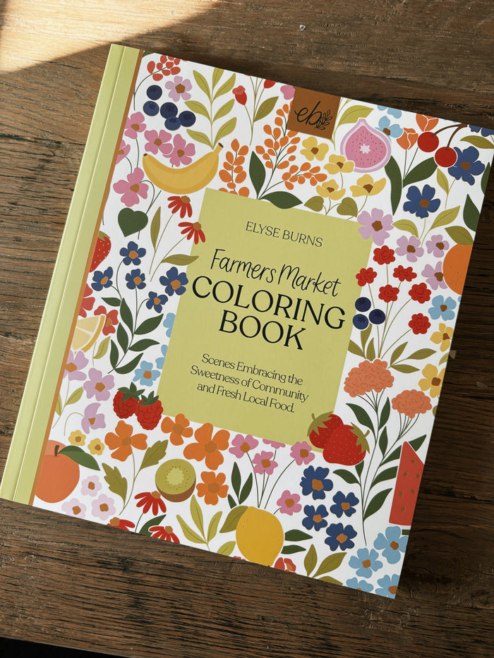 Farmers Market Coloring Book