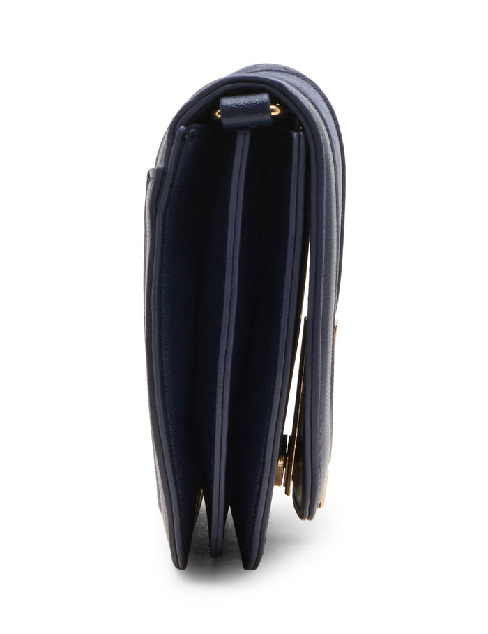 Anne Klein Faux Suede Convertible Clutch