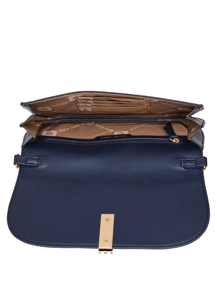 Anne Klein Faux Suede Convertible Clutch