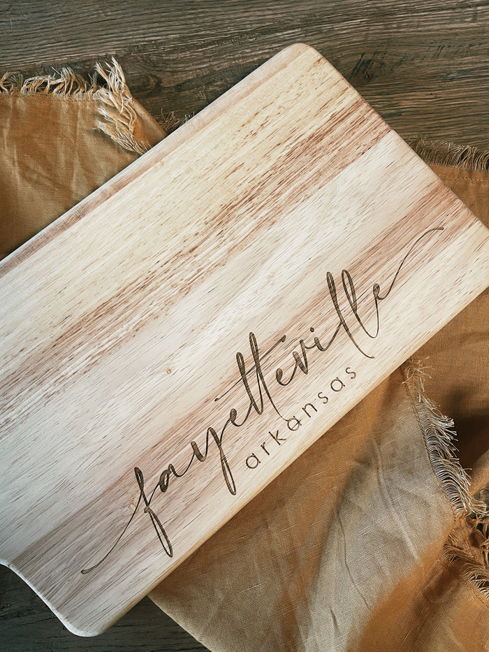 Fayetteville Cutting Board