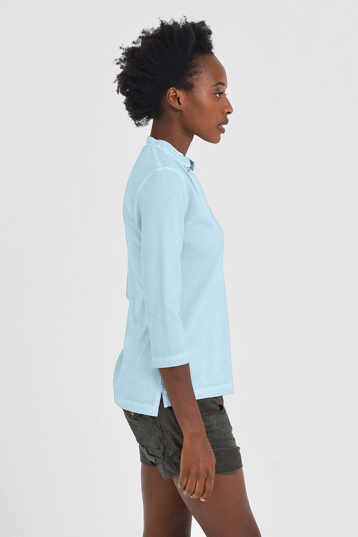 Banded Collar Polo Shirt - Bora - Polos