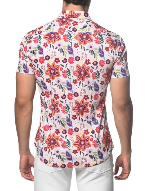 Flora Print Short Sleeve Shirt