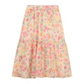 Floral Print Long Skirt