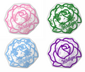 Floral Rose Custom Pillow