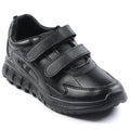 Force 10 Black Velcro Uniform School Shoes For Kids 9906-02T-V By Liberty