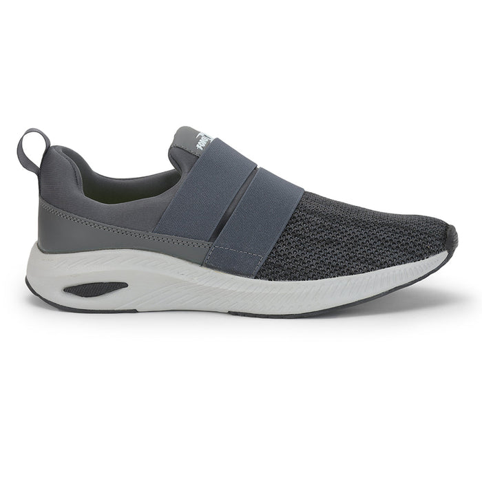 Force 1 Sports Non Lacing Shoe For Men (Grey) HARDY By Liberty