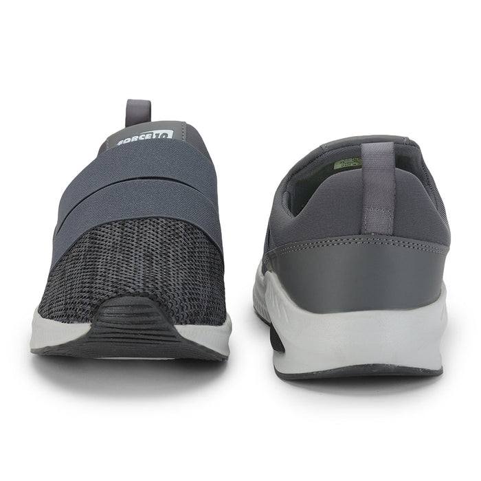 Force 1 Sports Non Lacing Shoe For Men (Grey) HARDY By Liberty