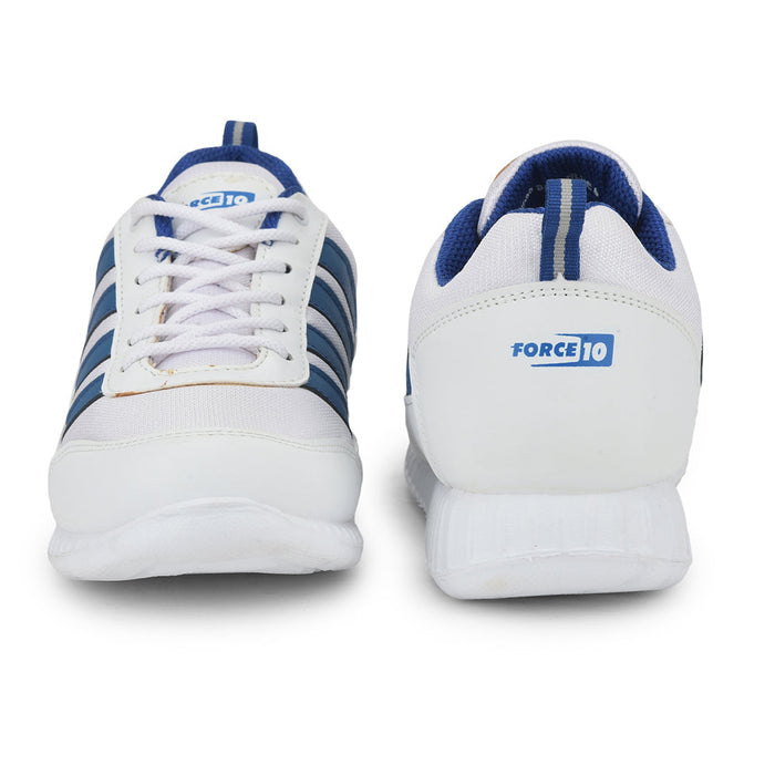 Force 1 Casual Navy Blue Lacing Shoes For Kids 996-9SL By Liberty