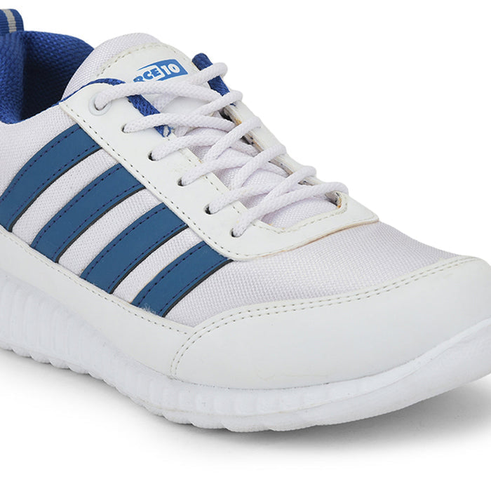 Force 1 Casual Navy Blue Lacing Shoes For Kids 996-9SL By Liberty