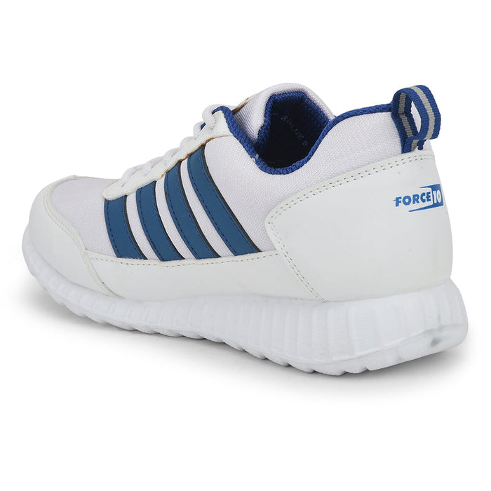Force 1 Casual Navy Blue Lacing Shoes For Kids 996-9SL By Liberty