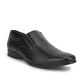 Fortune Black Formal Slip on Shoes For Men ROBERT-1 By Liberty