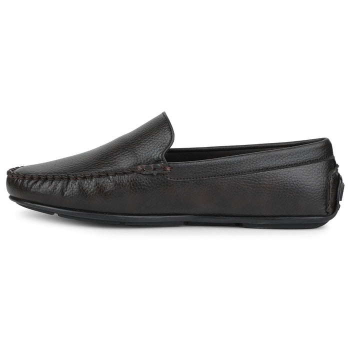 Fortune Brown Casual Loafers For Men AVL-4 By Liberty